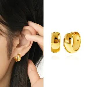 [골드앤] 14K 심플 미니멀 귀걸이 대