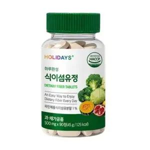 [단비] 홀리데이즈 식이섬유정 90정 x 1개