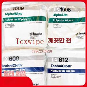 정화 폴리에스터르 TX1009 먼지없는 더스트리스 제품 와이퍼 150매 300매/팩 부직포 클린 TX1008 TX609