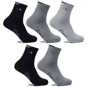 아놀드파마 남자캐주얼양말 중목 5켤레 MS0319