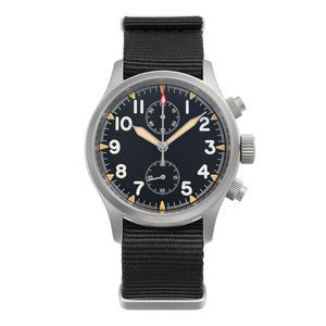 [미국배송] 택티컬 프로그 밀리타도 ML1868 39MM 밀리터리 크로노그래프 시계 사파이어 크리스탈 VK61 / VK67 남성용 쿼츠 C3 BGW9 야광 100M 방수