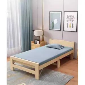 접이칙 침대프레임 나무 1인용 기숙사 원목 상자 받침대
