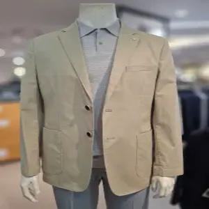 [트레몰로] 세정 트레몰로 25SS 워싱 캐주얼 면자켓 베이지 TRHFA5S1201