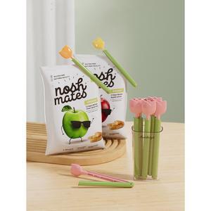 5개 세트 튤립 모양 밀봉 클립 보관함 스낵 방습 포장