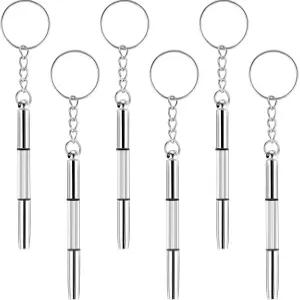 시마로 6피스 미니 안경 드라이버 키트 휴대폰 전자제품 보석 및 시계 수리용 3-in-1 스테인리스 스틸 정밀