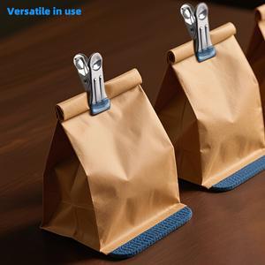 10개 다기능 금속 클립 밀봉 고정 2CM 옷핀 클램프 다목적 방풍 5X2