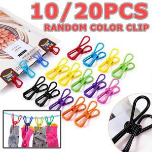 다채로운 다기능 클립 세트 가정용 시트 포장 건조 선물 사무실 양말 침대