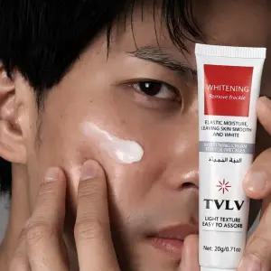 남성 검버섯 기미 잡티 케어 크림 | 색소침착 주근깨 관리 | 피부 톤업 광채 크림, 20g