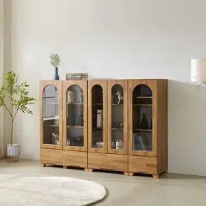 [인터데코]전시 수납을 한번에, 공간활용 장식장 180cm P0000CCD