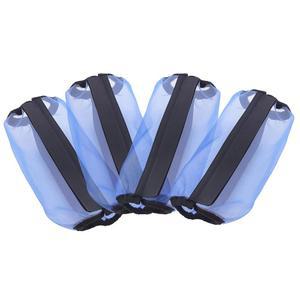 갤로오프 말 플라이 부츠 4종 세트, 유니버설 다리 메시 로얄블루에 핏, 이상적임 통기성 감소, 미끄럼 초경량 여름 사이즈, 랩, 방지 스탬핑