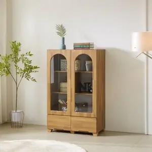 [인터데코]전시와 수납을 한번에, 공간활용 장식장 80cm P0000CCC