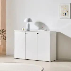 [인터데코]주방과 거실 정리를 위한 실용적 다용도 수납장 120cm P0000BVV