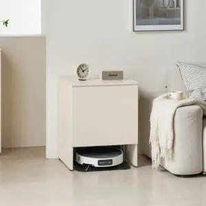 [인터데코]로봇청소기 충전과 수납 다용도 수납장 P0000CCM