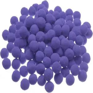 파티킬 폼 1인치/2.5cm 200피스 작은 볼 퍼지 크래프트 공예품 DIY 장식 공예 용품 바이올렛