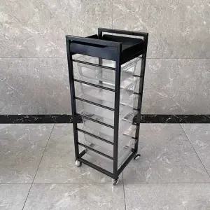 미용실 트레이 염색 커트 가위정리대 서랍 웨건 수납 B