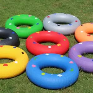 에어바운스 튜브타이어 컬러타이어 체육수업 튜브놀이 장애물튜브 어린이집 유치원