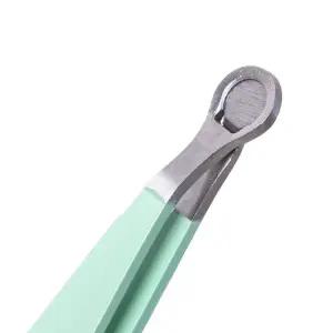 코털 수동 헤어 링 클리퍼 스테인레스 제거기 가위 클립 스테인리스스틸 원색 클립 가죽케이스없음