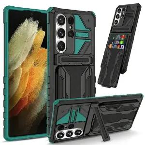 갤럭시 S26울트라 S26플러스 러기드 카드 하드 케이스 슬림 거치대 핸드폰 커버