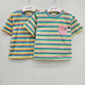 [아가방]티치멀티ST티셔츠(퍼플,그린)01R351004_GN