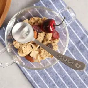 [마이모노샵][마이모노샵] 식기 선물 아이스크림 화채 스텐 동물캐릭터 스푼 2개 술집 (17394439)