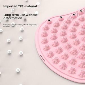 호환 발요가 마사지 지압 보드 매트  피로 방지  걷기  돌 침혈 입자 휴대용 도구