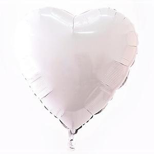 [2개구성] 파티쇼 화이트 하트 70cm 파티 생일 호일 대형 은박 풍선 프로포즈 LWFHCBQ0