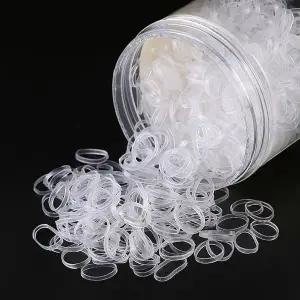 악세서리용투명고무줄 분할 투명고무끈 다용도 미니고무줄