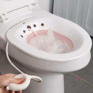 가정용 수동펌프 접이식 좌욕기 임산부 폴딩비데efg007