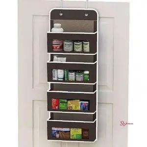 걸이형정리함 수납포켓 도어걸이 100cm ghi558