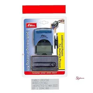 DIY 셀프 스탬프 직인 적색 도장 맞춤형 1P def652