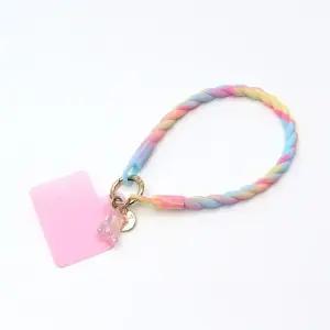 핸드폰 손목 스트랩 홀더 로프 태그 행온택 휴대용 핸들