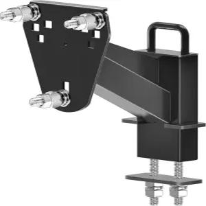 스테이크 포켓 스페어 타이어 캐리어 트레일러용 마운트 브래킷 파우더 코트 스틸 블랙 4인치 4.5인치