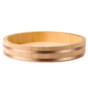 원목오히츠 스시기 보관통 일식도시락 대형 나무보온통 나무밥통