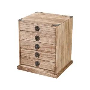 가정용 원목 찻잎보관함 차보관함 전통차통 선물 보이차상자 차보관