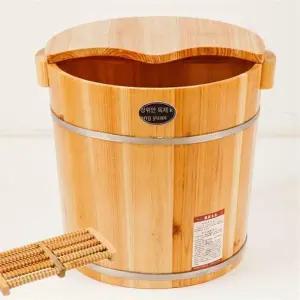 가정용 족욕기 히노끼 편백나무 족탕기 백향목 족욕통 습식 원목