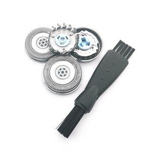 필립스 시리즈 7000 및 S7782 S5880 S5579 S5583 면도기 헤드용 SH71 교체용 면도날 3개