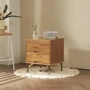 거실,침실용 원목 서랍장 2단 45cm P0000BXW