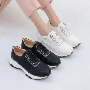 여자 데일리 편안한 누빔 통굽 키높이 캐주얼 스타일리쉬 운동화