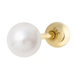 [NS홈쇼핑][미니아트] 14K 4mm 담수 진주 골드 금 피어싱[35793146]