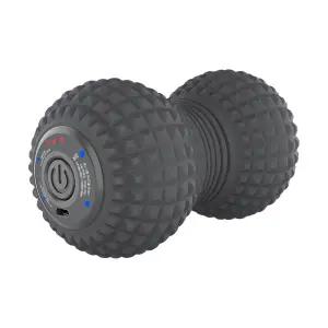 진동 마사지볼 듀얼 땅콩형 셀프마사지 무선 원버튼 강도조절 전신 통증완화 운동전후 회복