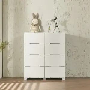 튼튼하고 실용적인 거실,침실용 서랍장 4단8칸 90cm P0000CBZ