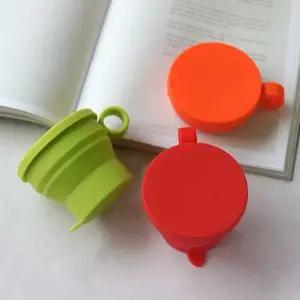 등산 캠핑 낚시 휴대용 뉴 실리콘 접이식 컵 3color oqO3+8Rul