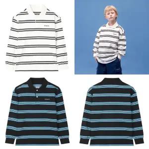 [롯데백화점]커버낫키즈 워드마크 스트라이프 롱슬리브 CK2601LT26