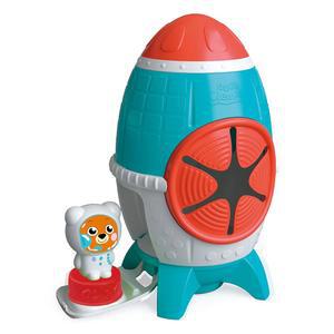 클레멘토니 감각 활동 위한 초기 블록 장난감 이상 로켓 인형으로 6개월 귀여운 빌딩 발달 쌓기 우주비행사 부드러운