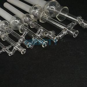 호환 0.5/1/2/3/5/10/15/20/25/30/50ML 붕규산 유리 조직 분쇄기 균질 기 실험실용 주둥이 크로스 핸들