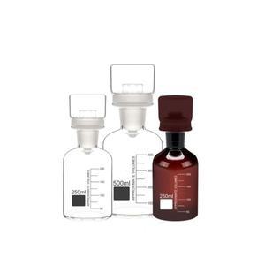 호환 용존 산소병 물 샘플링 하수 병  유리 BOD  시약배양 플라스크  실험실 유리용품  125  1000ml