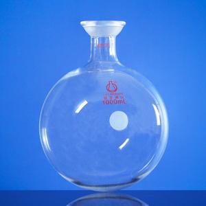 호환 LH 랩웨어 볼 그라인딩 조인트 35/20 둥근 바닥 플라스크  붕규산염 유리  LH-06  50mL  100mL