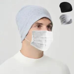 남성 2컬러 낮잠 여행시 수면두건 소프트 수면헤어캡 lPr5+1lpe