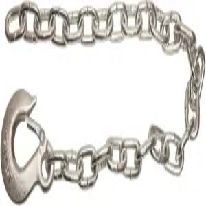 구매자 제품 B03822SC 클래스 4 트레일러 안전 체인 단조 슬립 후크 아연 도금 22개 직경 3/8개 프로프루프