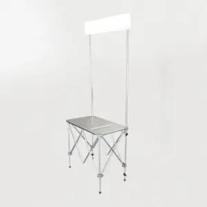 행사용 간이 가판대 이동식 진열대 홍보선반 전시대